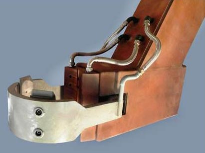 Placa de acero revestida de cobre para brazo cruzado conductor