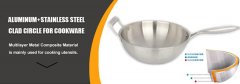 círculo revestido de aluminio acero inoxidable para utensilios de cocina