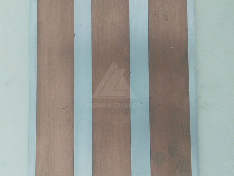Barra de transición bimetálica de aluminio revestido de cobre CCA