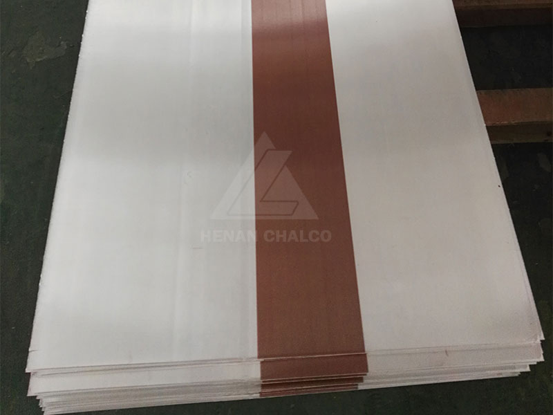 Barra de transición bimetálica de aluminio revestido de cobre 