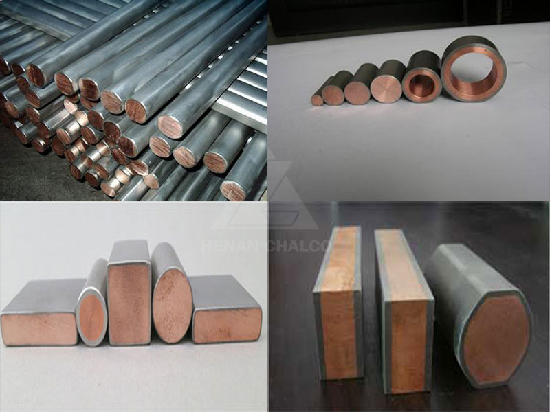 Bi-metal clad rod bar