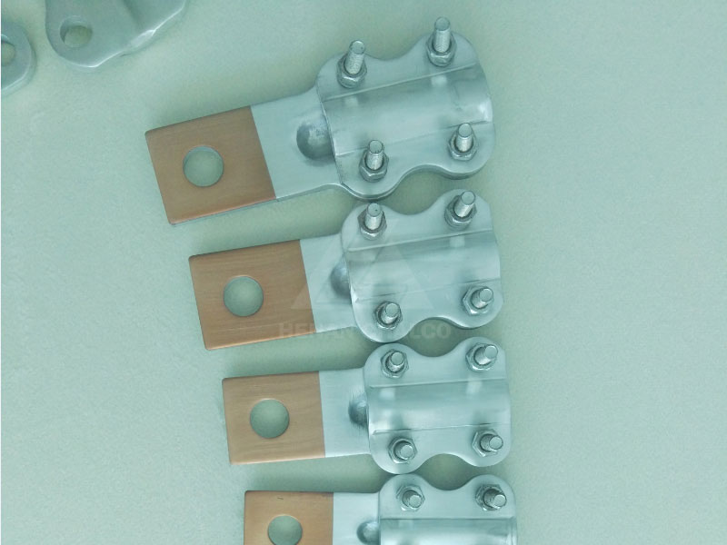 juntas de transición bimetálicas de cobre a aluminio